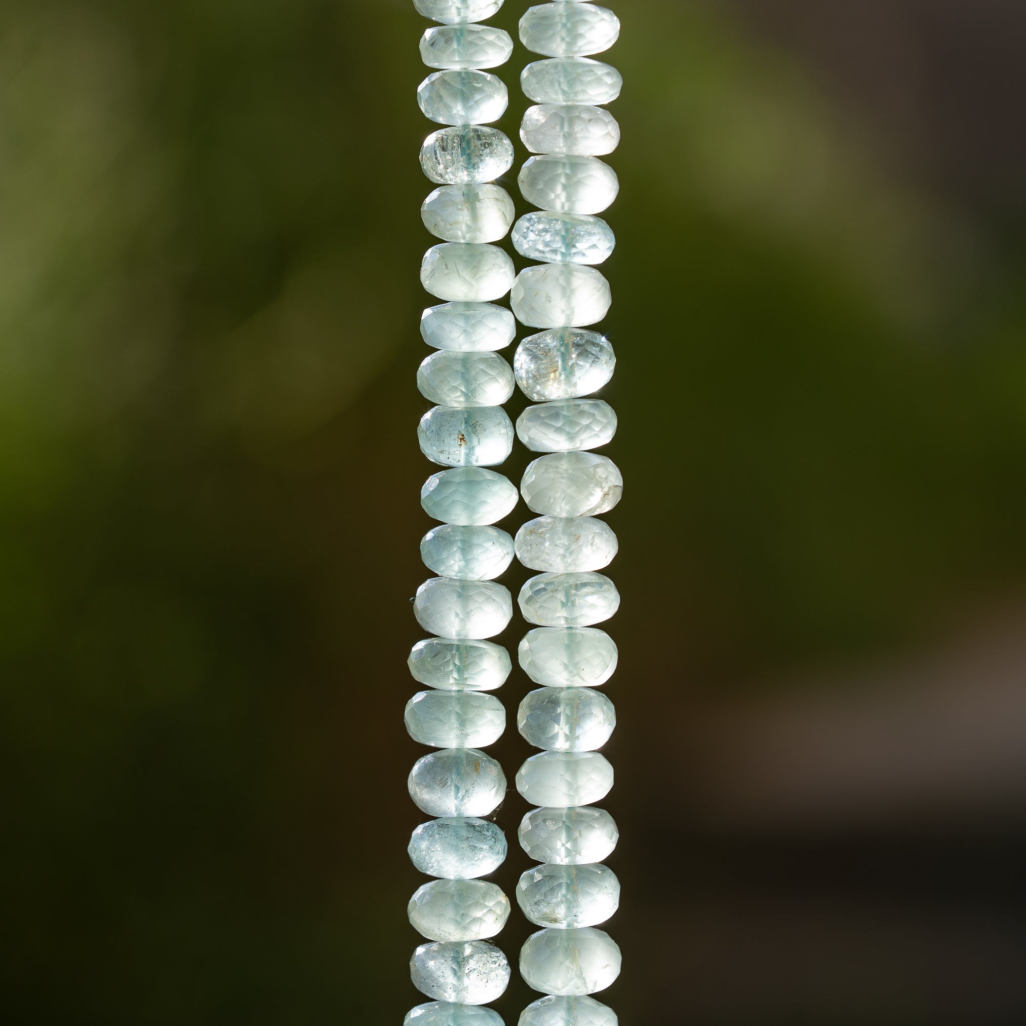 Perles pépites facettes en Améthyste lilas de env 13 à 26 mm ( à l&