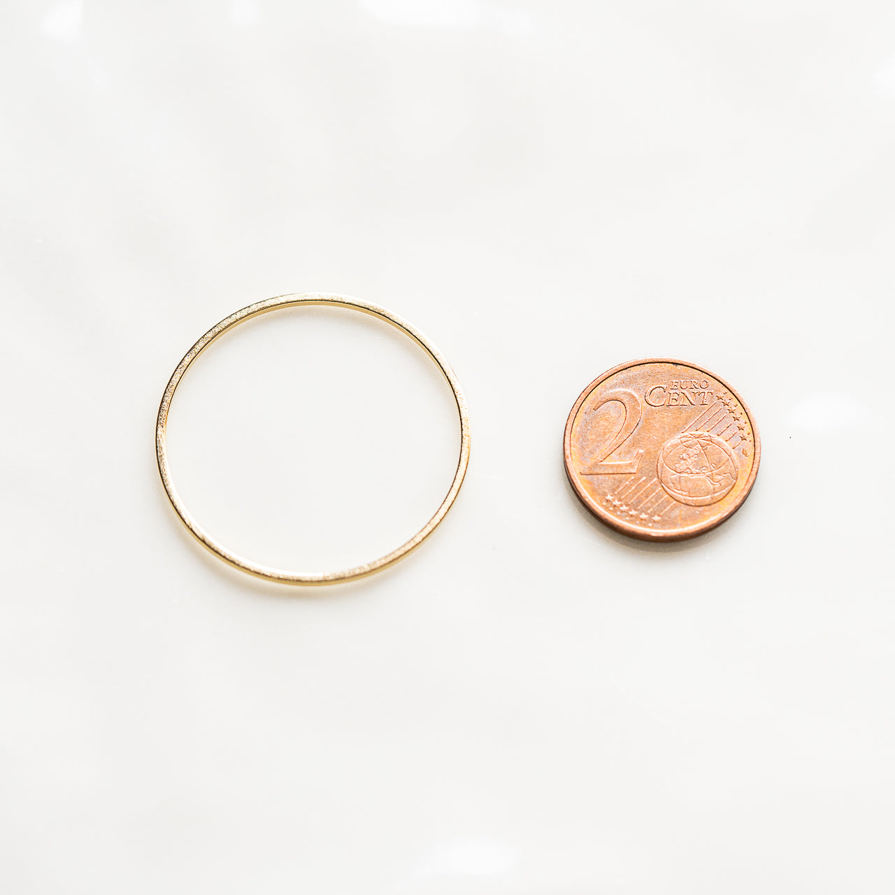 Anneaux connecteurs ronds lisses en laiton plaqué or 24 k de 30 mm ( à l&