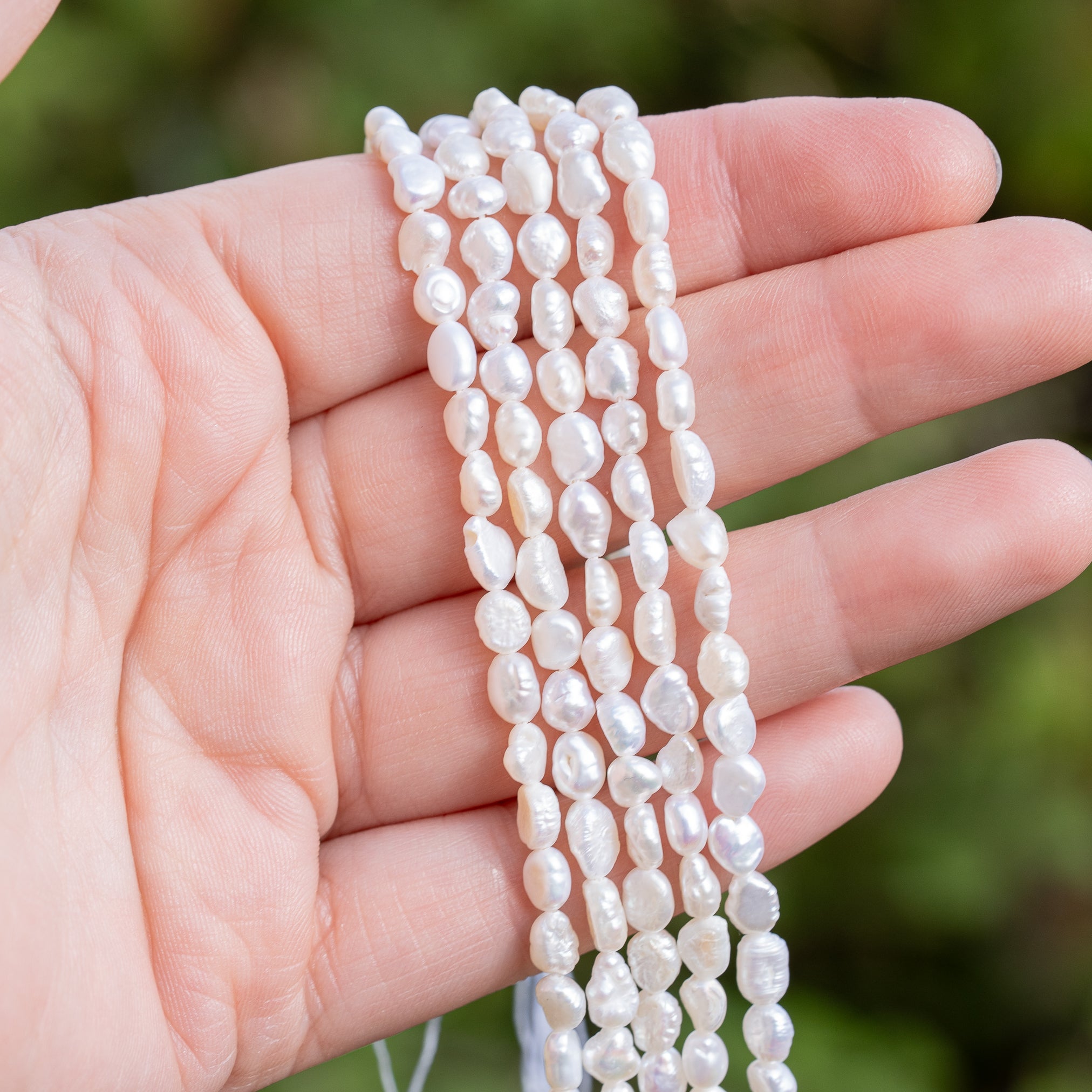 Perles forme irrégulière en perles d&