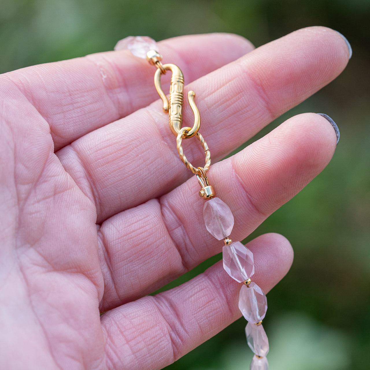 Perles à écraser 2 en 1 bijoux sur câble en laiton plaqué or ou platine de 3 mm ( lot de 4 )