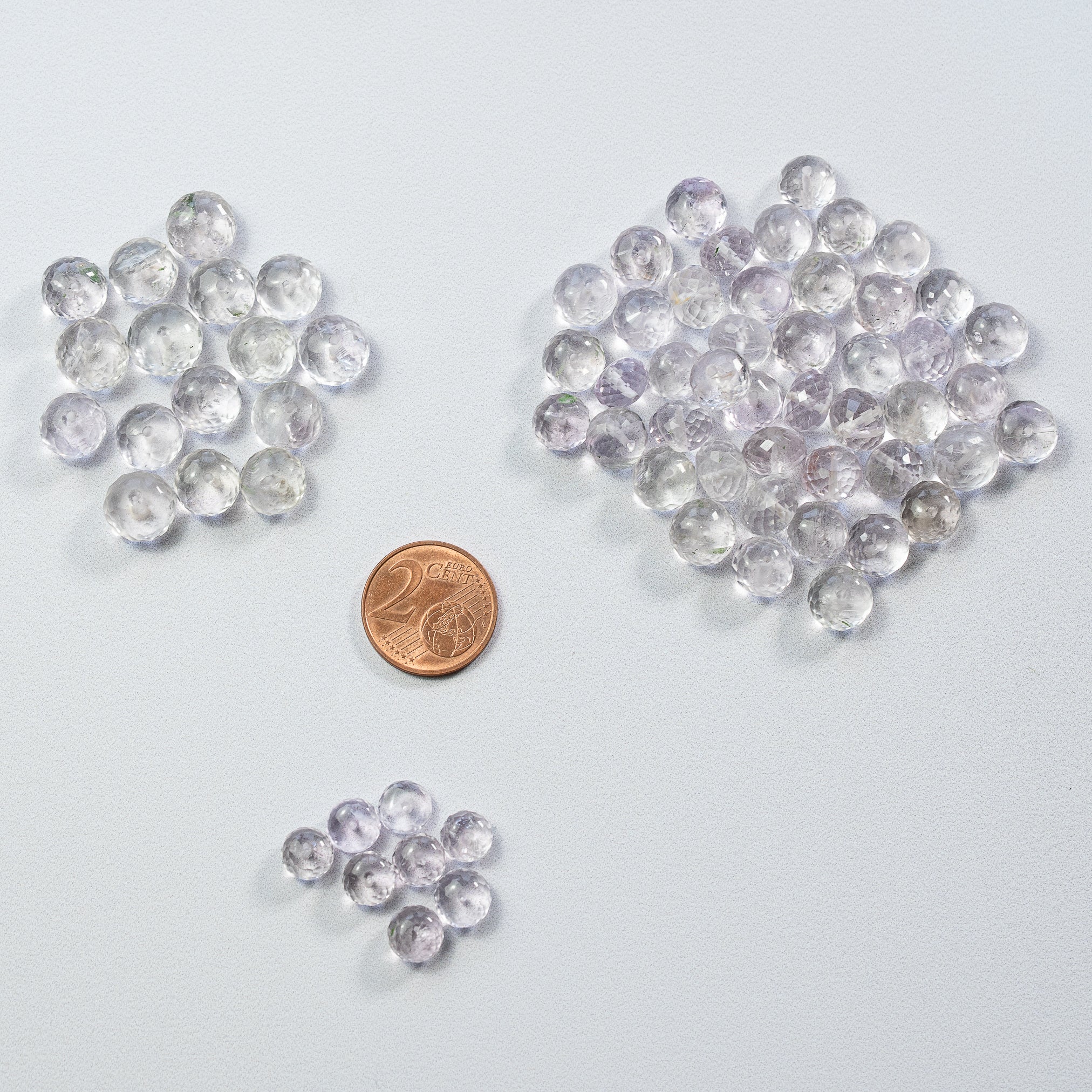 Perles rondelles facettes AA d&