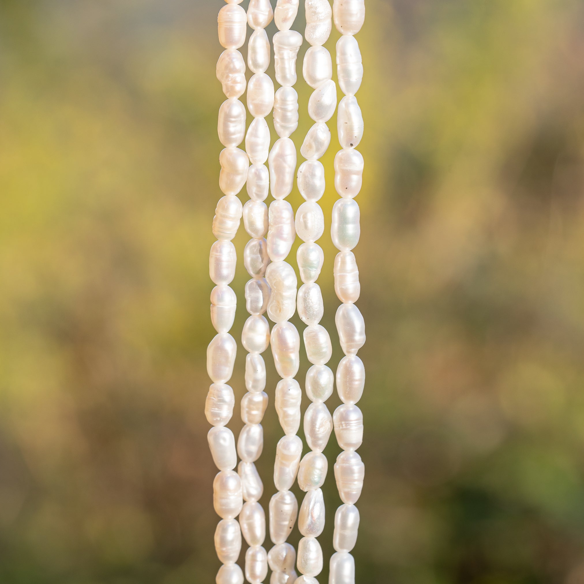 Perles forme irrégulière en perles d&