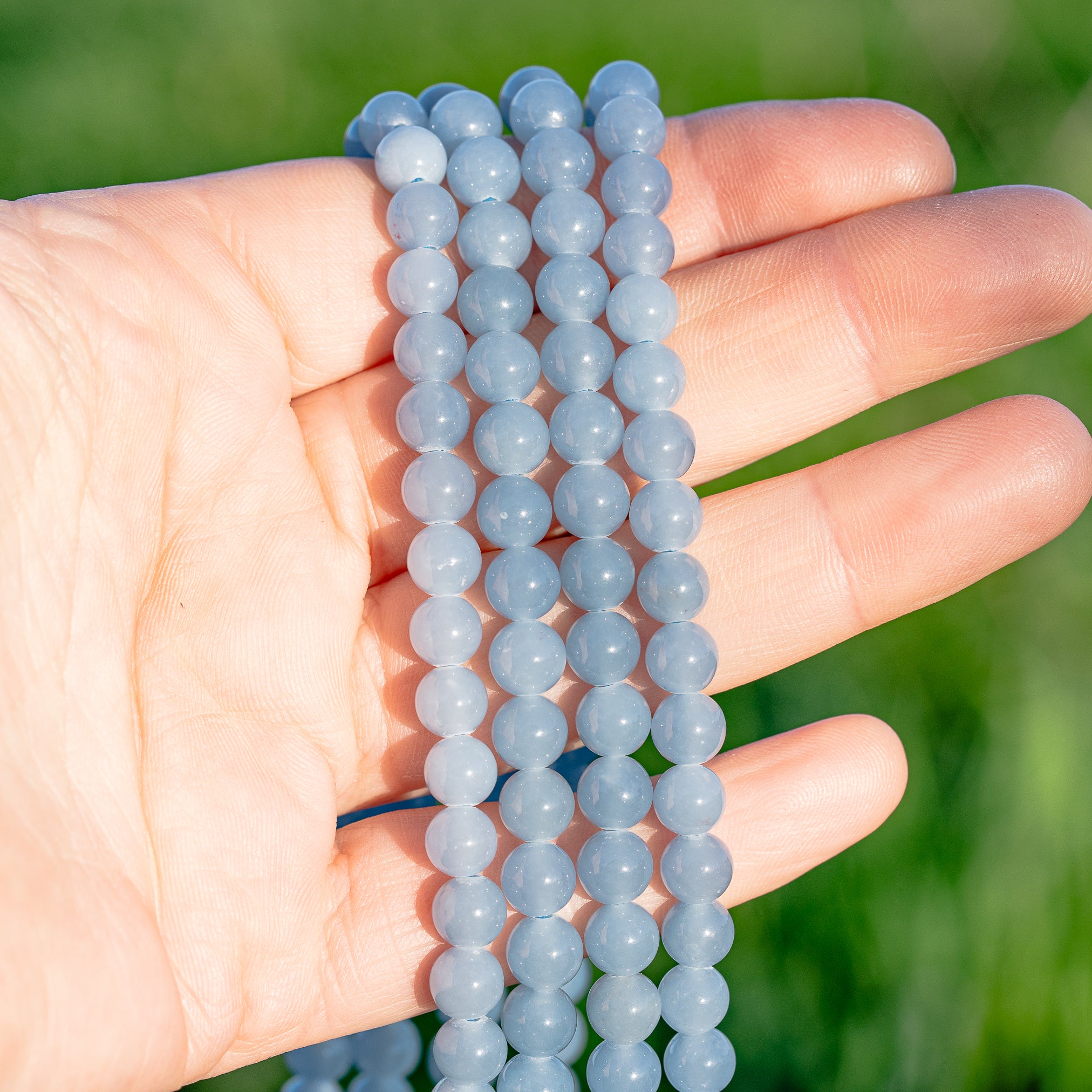 Perles rondes lisses d&