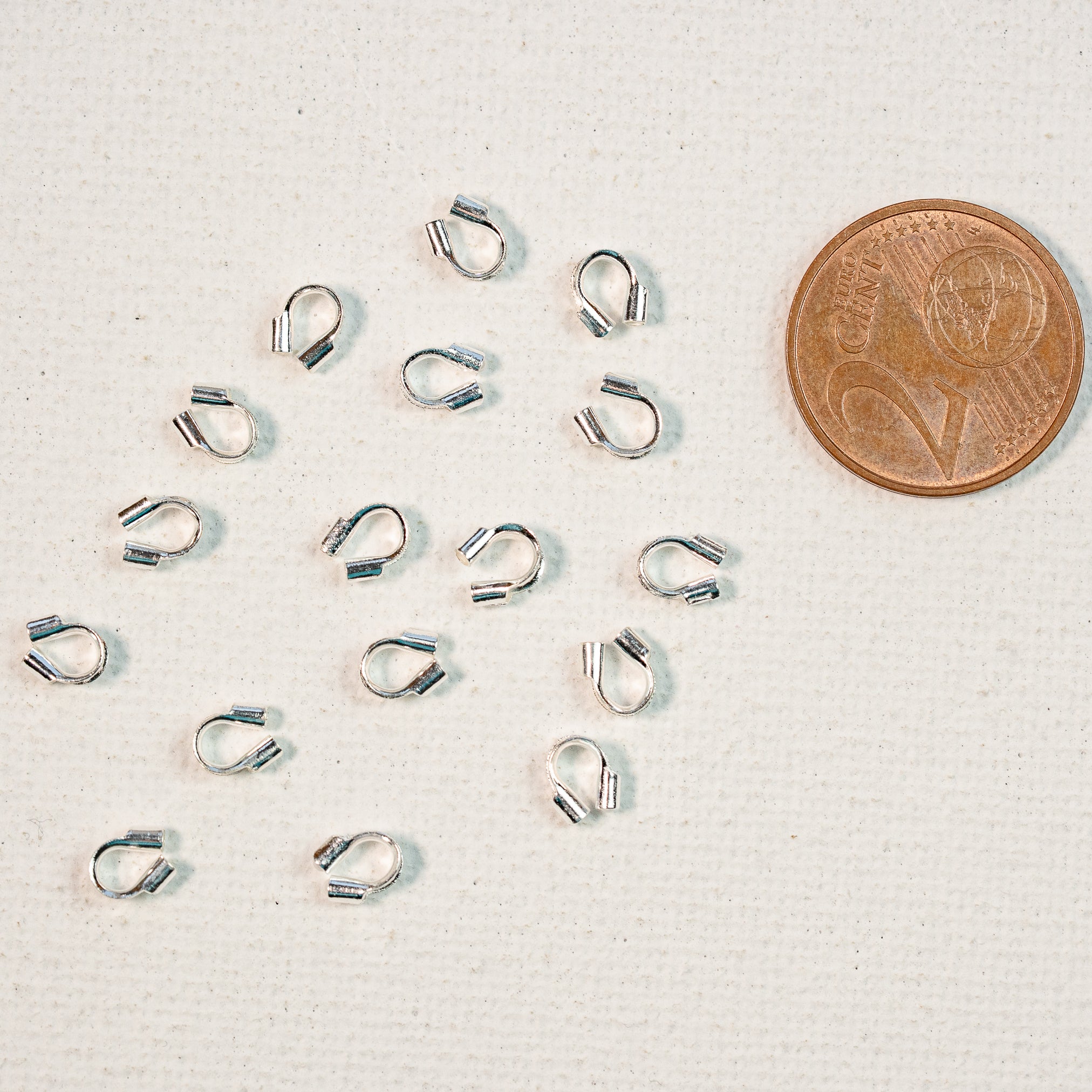 Protèges câble en argent 925 de 5 mm ( vendus par 2 )