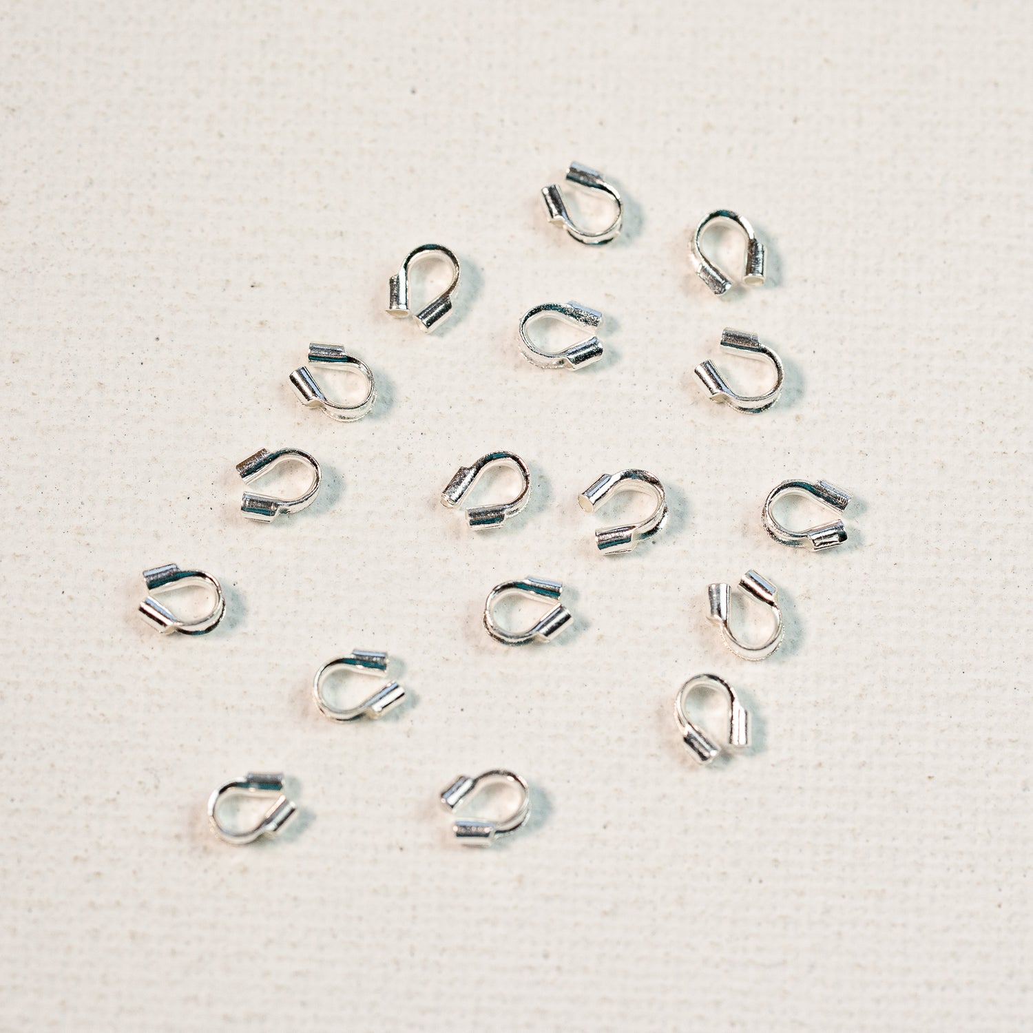 Protèges câble en argent 925 de 5 mm ( vendus par 2 )