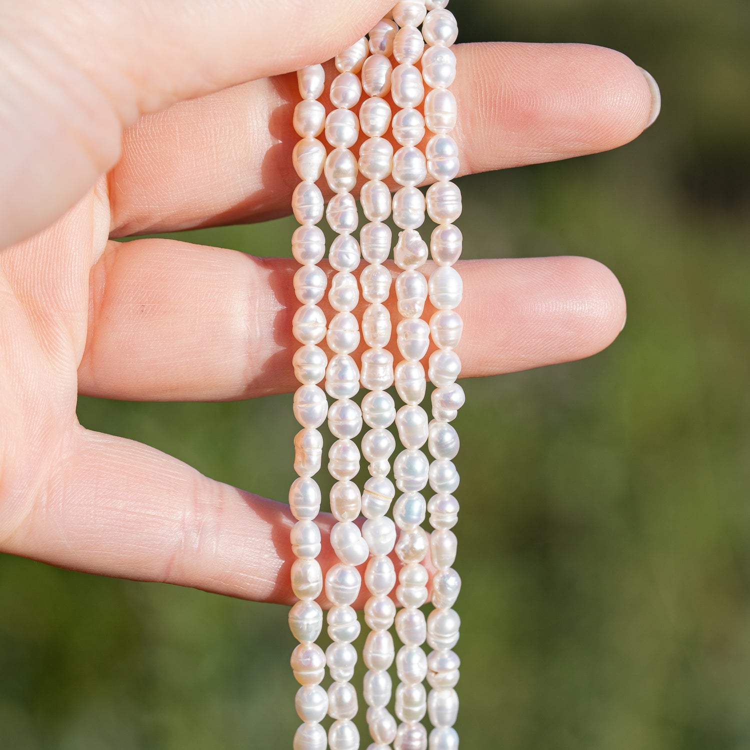 Perles forme irrégulière en perles d&