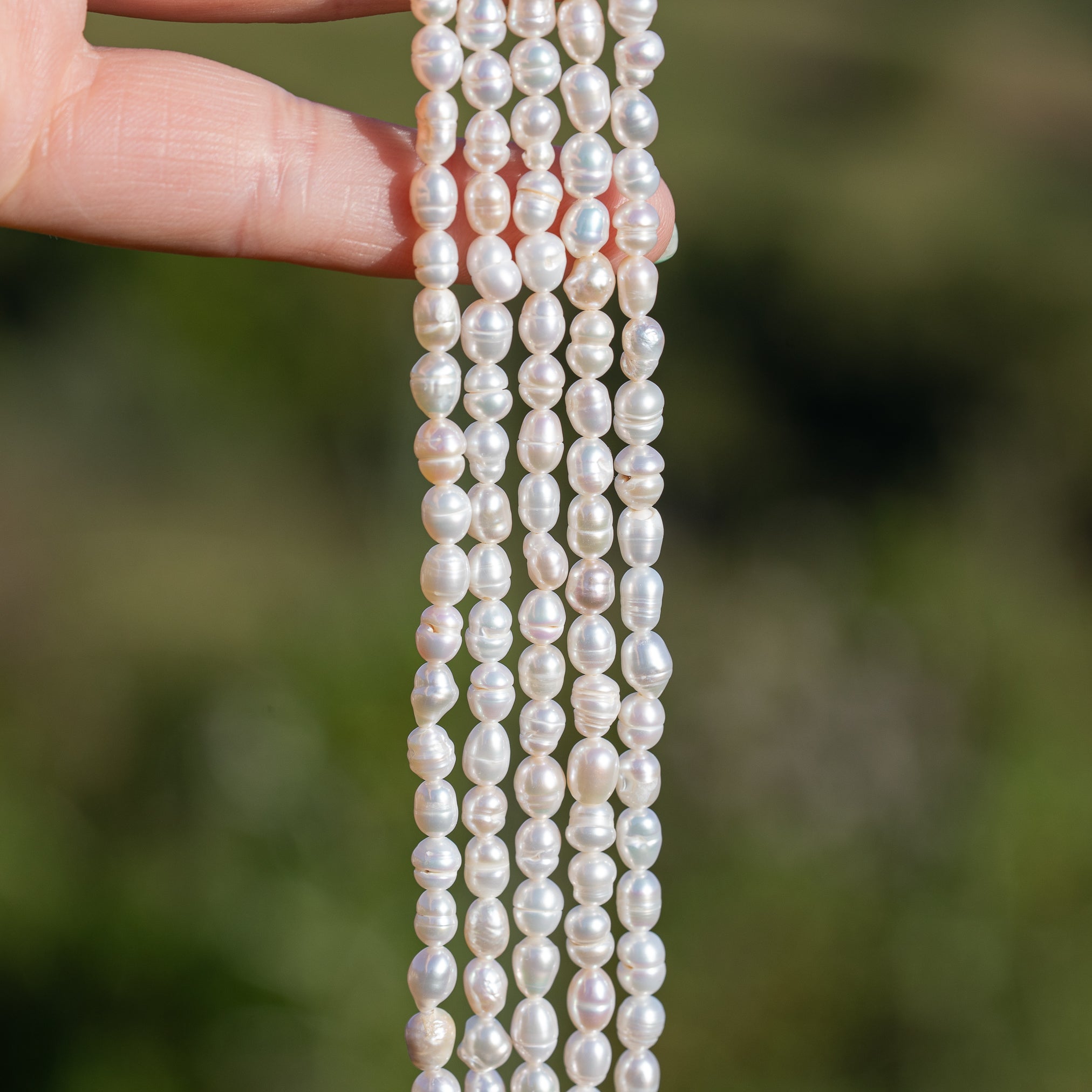 Perles forme irrégulière en perles d&
