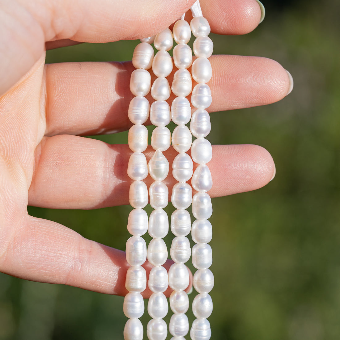 Perles forme irrégulière en perles d&