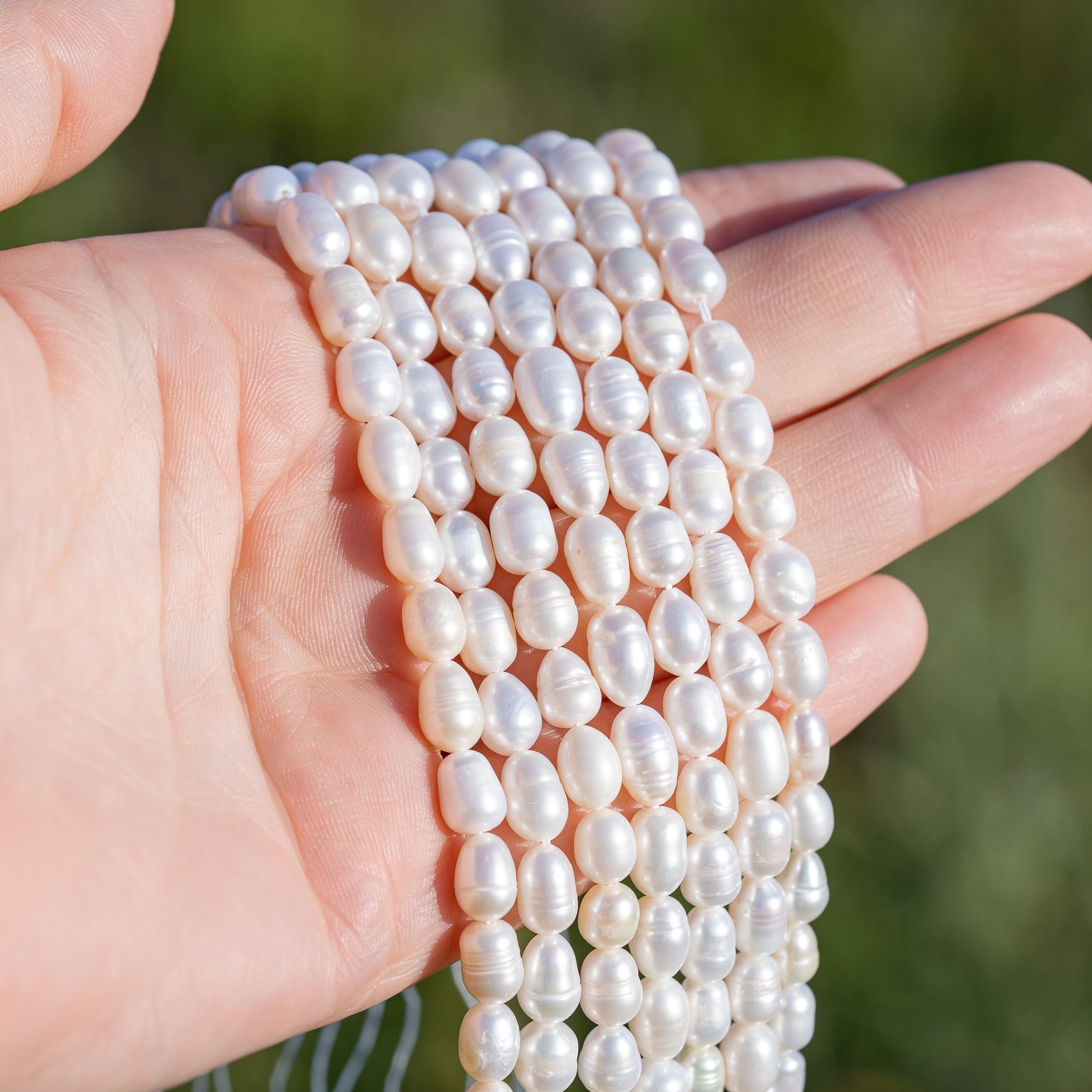 Perles forme irrégulière en perles d&