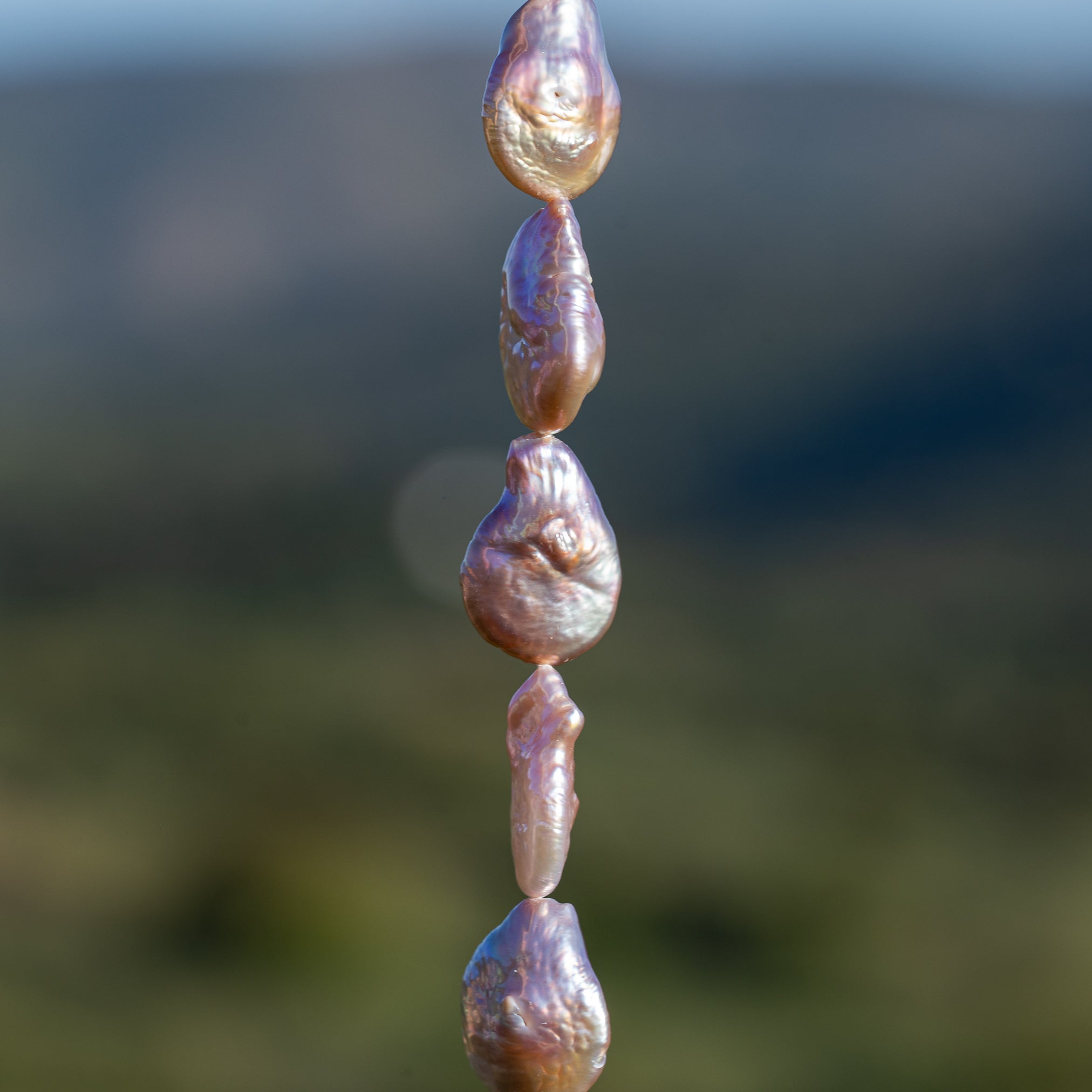 Perles pépites gouttes en perles d&