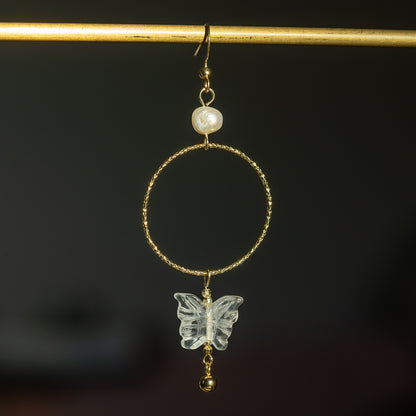 Anneaux fermés connecteurs diamantés plaqués or de 18, 30 ou 40 mm ( à l&