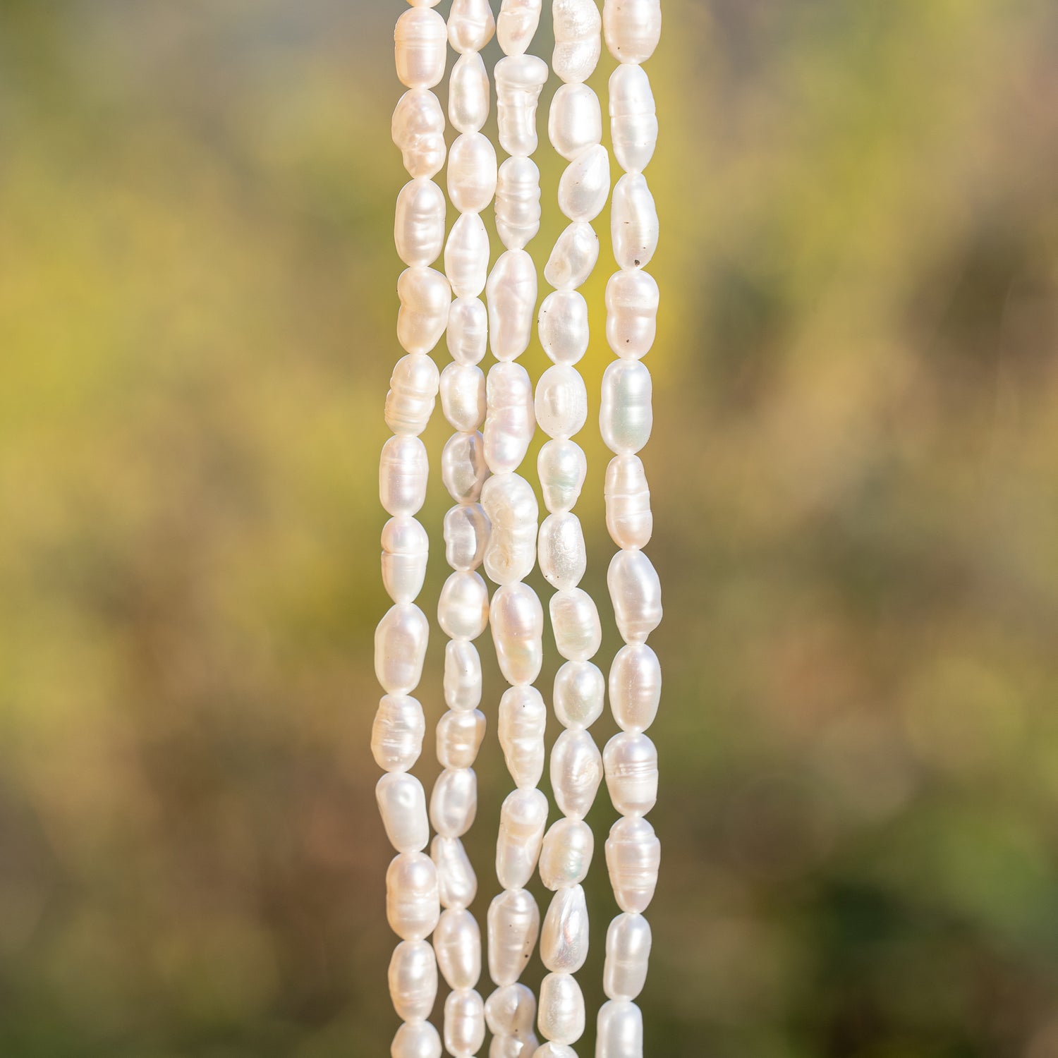 Perles forme irrégulière en perles d&