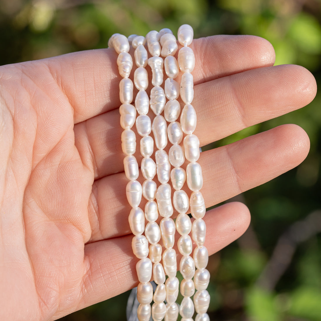 Perles forme irrégulière en perles d&