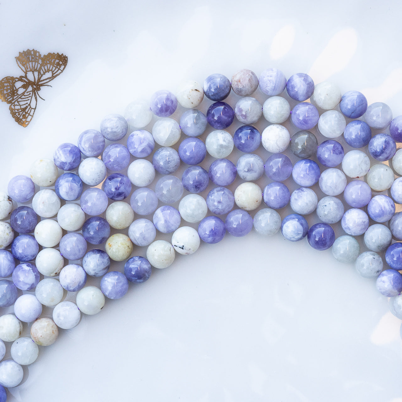 Perles rondes lisses d&